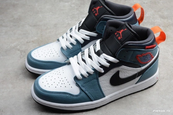 White CU2802-100 x Jordan Facetasm 1 Blue Fearless CU2802-100 Mid  0220